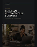 The Autonomous Business field guide cover