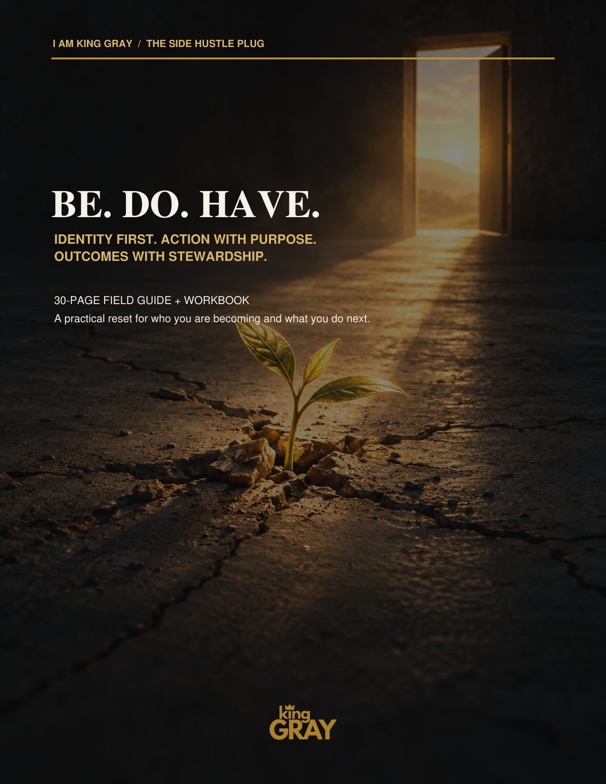 Be Do Have field guide cover