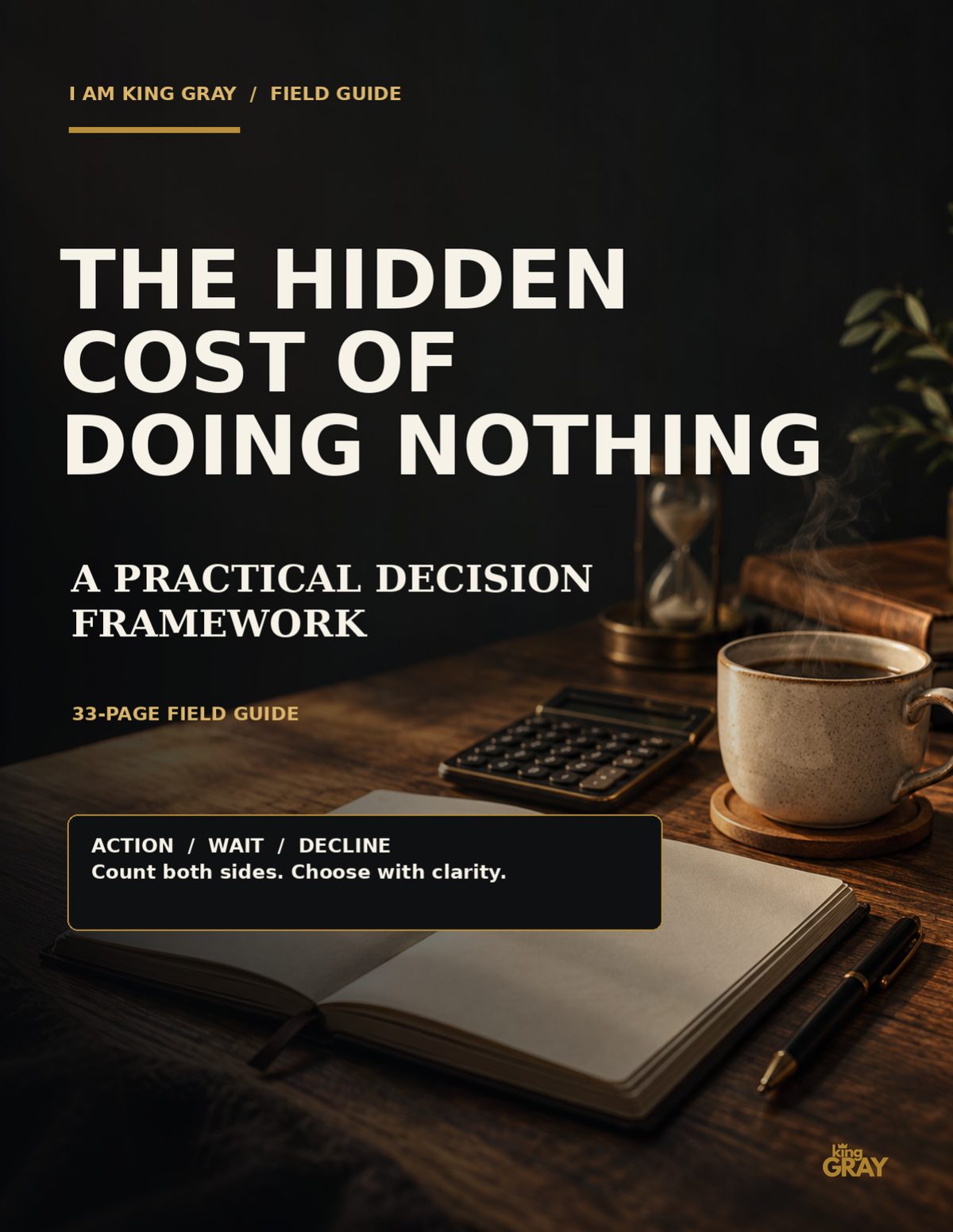 Cost of Inaction field guide cover